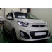 mobis projection led headlights for kia morning 2011-13